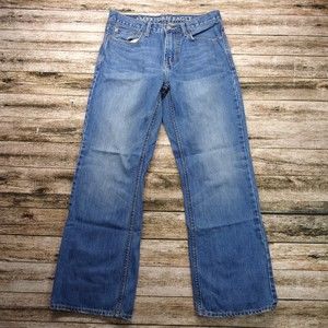 American Eagle Men's Size 30/30 Medium Wash Bootcut Jeans #2309